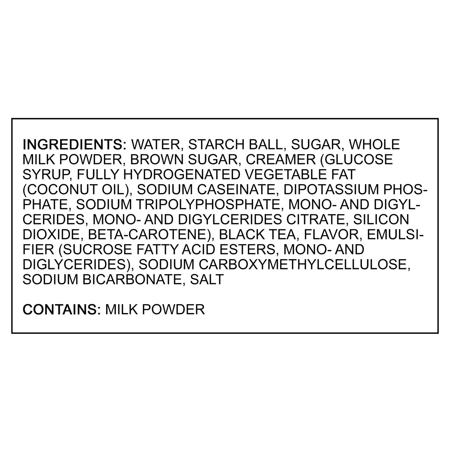 (Paquete de 2) Rico Bubble Milk Tea Bebida Sabor Azúcar Moreno, Lata de 12.3 oz