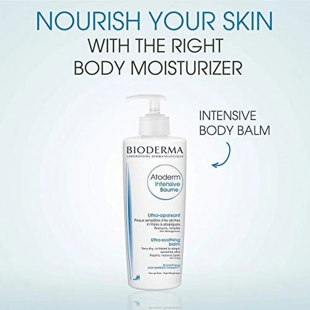 Bioderma Atoderm Aceite Hidratante y Limpiador para Pieles Sensibles O Atópicas Muy Secas - 3.33 fl.oz.