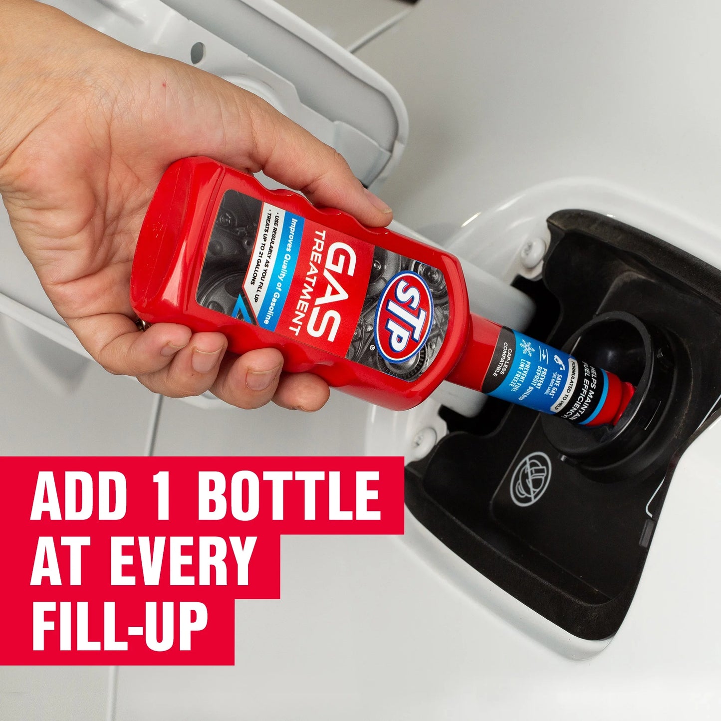 STP Tratamiento de Gas para Cualquier Motor de Gasolina - 5.25 FL OZ (2 Unidades)