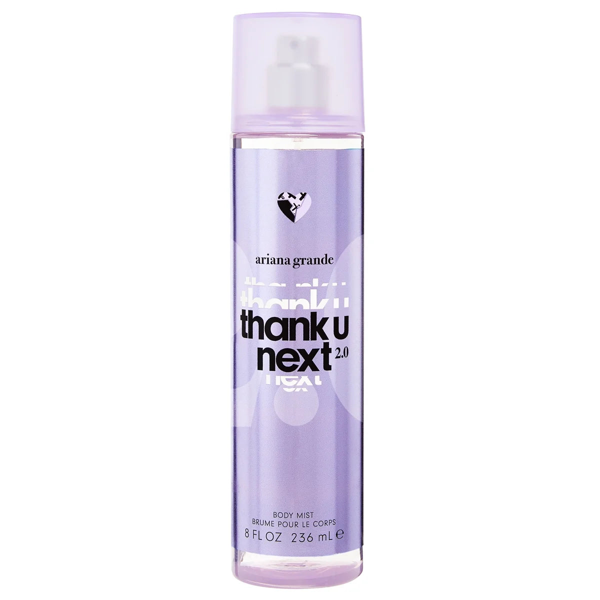 Ariana Grande Thank U Next 2.0 Body Mist, Spray Corporal para Mujer, 8 Oz