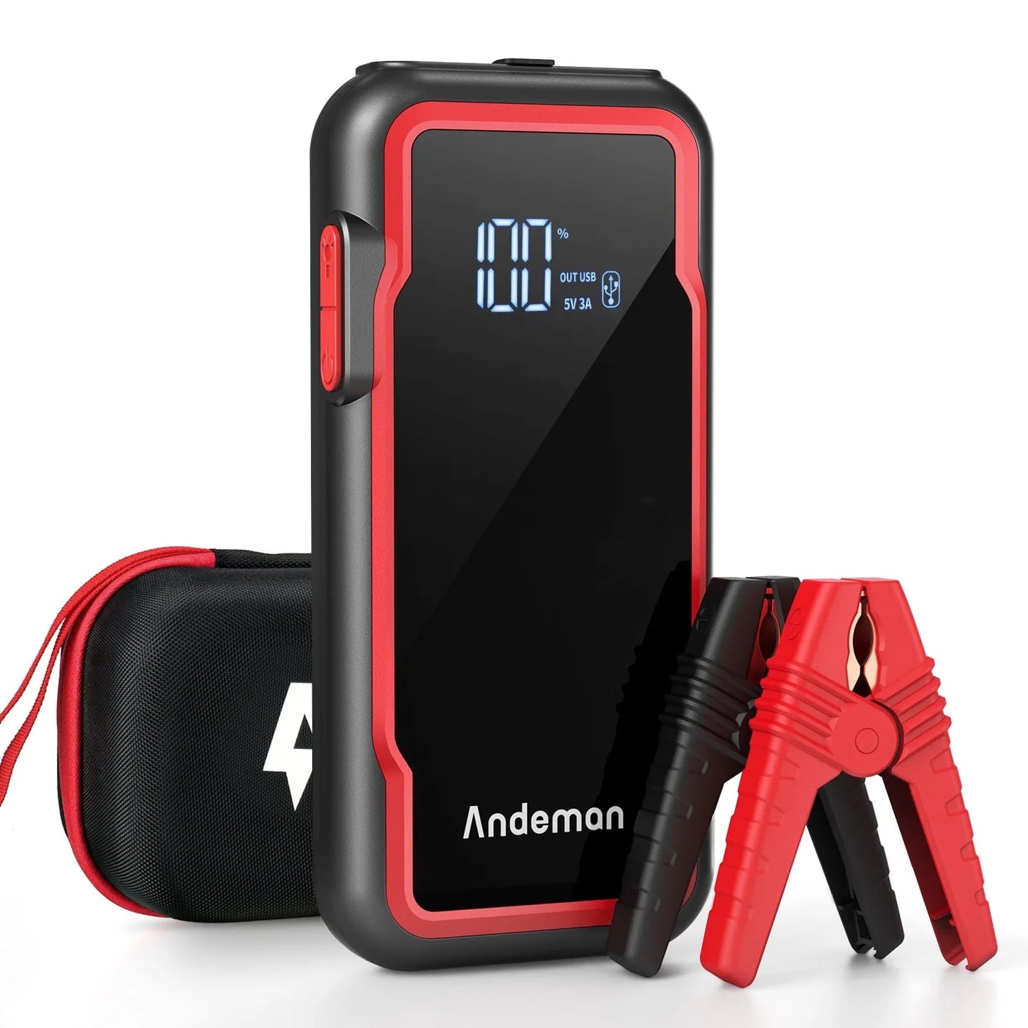 Audew Jump Starter, Car Auto Battery Jump Starter Portable 2000A Cargador 20000mAh