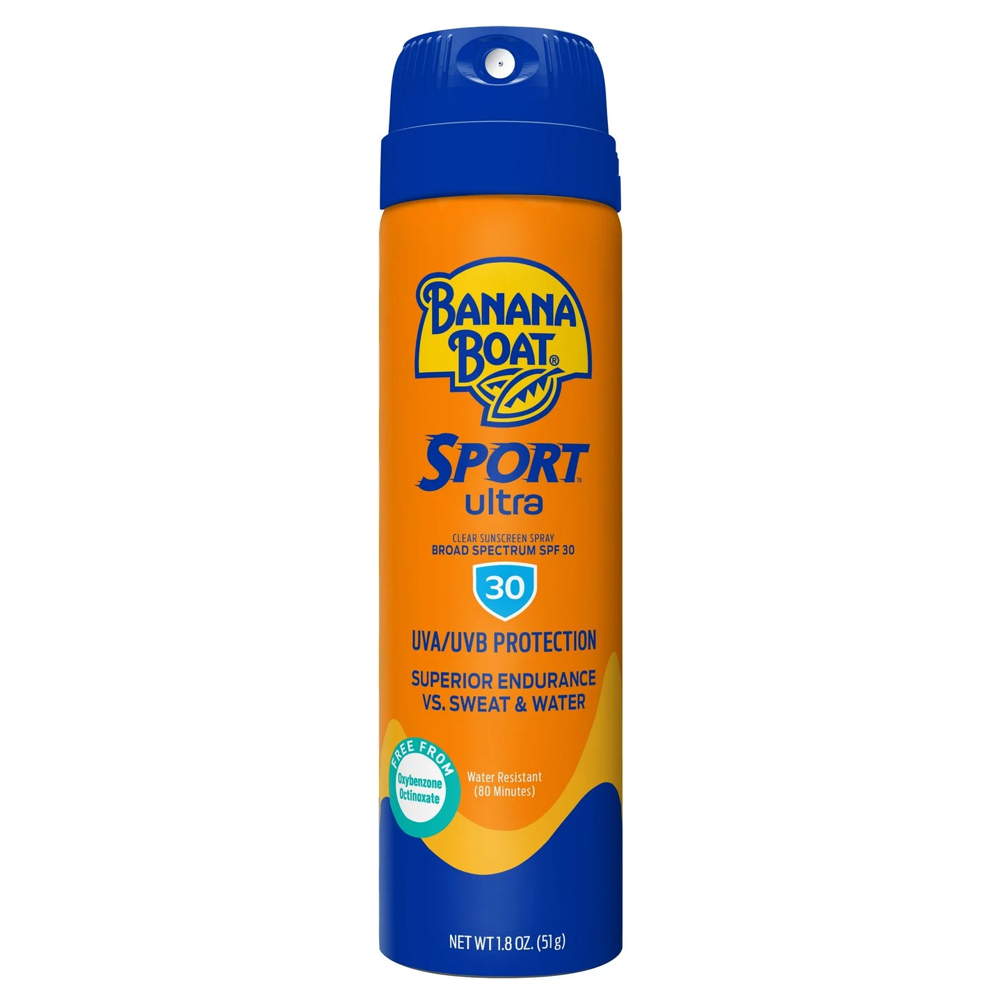 Banana Boat Spray de Protección Solar Ultra SPF 30, Tamaño de Viaje 1.8oz