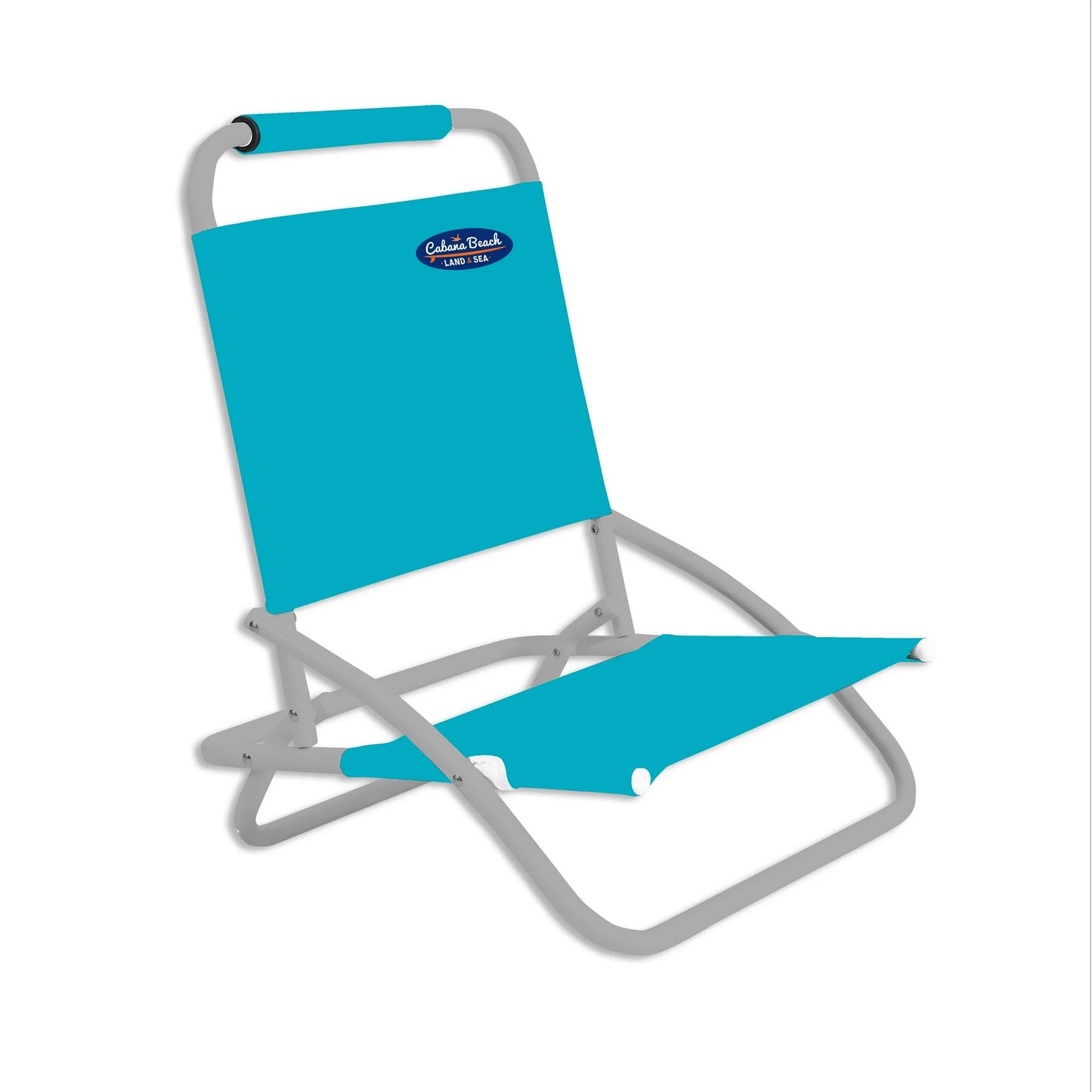 Cabana Life Beach Silla Plegable Baja Arena, Azul