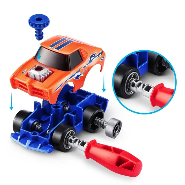 5 SURPRISE Make-A-Racer Vehículo de Carreras Novedad Temática Juguete de Desempaquetado Coleccionable Mini's de ZURU