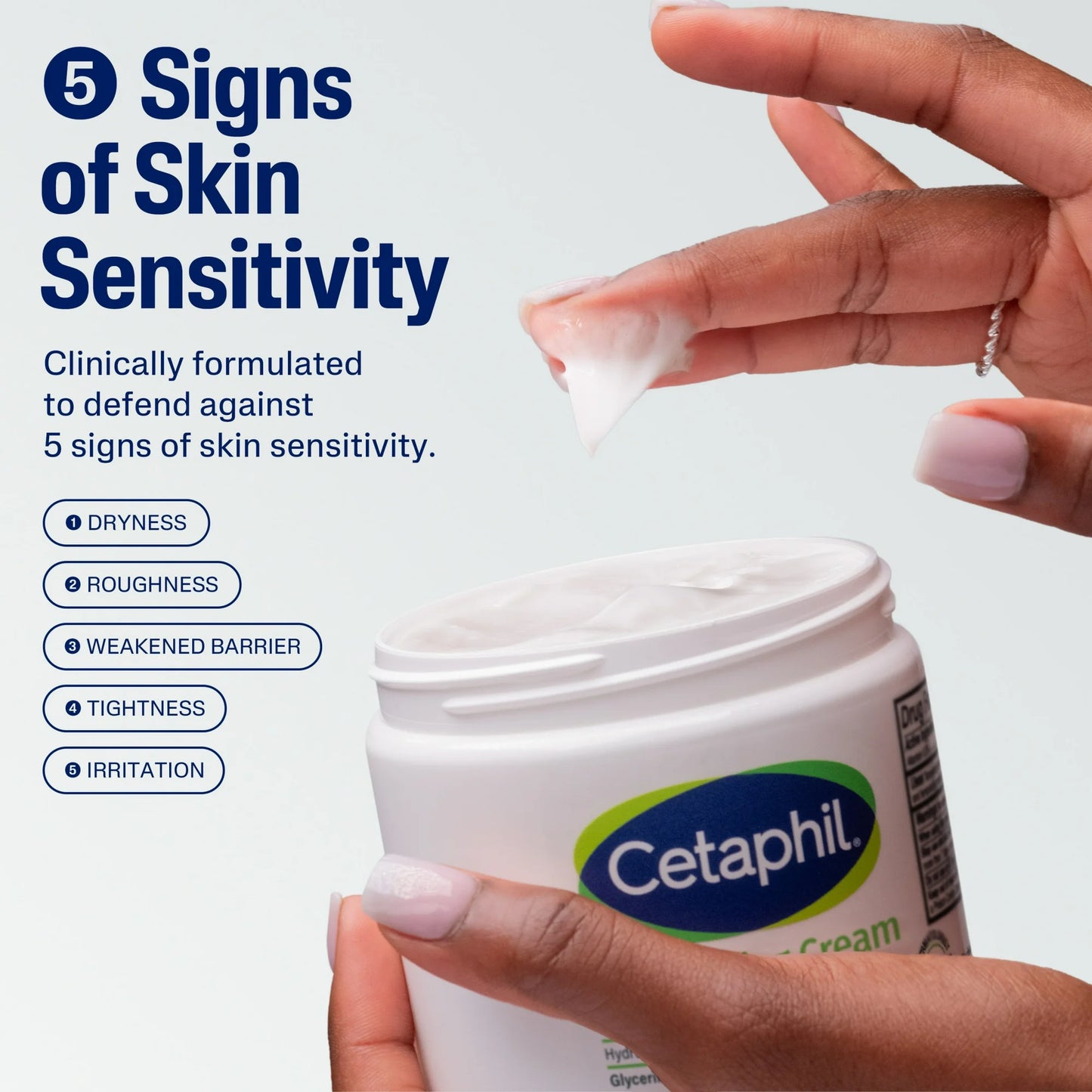 Cetaphil Moisturizing Cream para Piel Muy Seca a Seca, sin Perfume, 16 fl oz