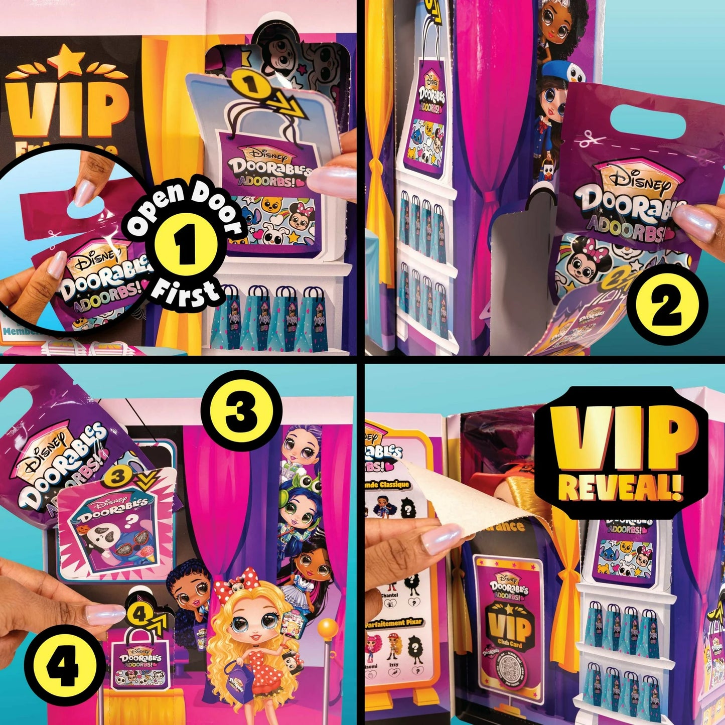 Disney Doorables Muñecas Aldoorbs, Muñecas Coleccionables y de Moda, Inspiradas en Disney Characters, Juguetes para Niños a Partir de 5 Años