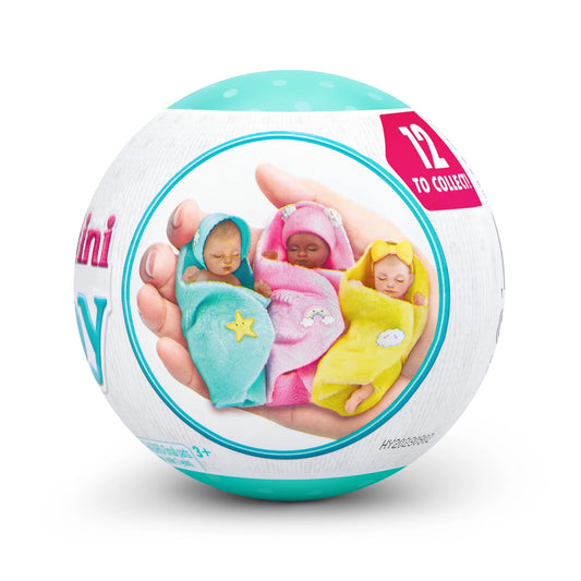 5 Surprise Novedad y Juguete de Desempaquetado para Niños de Gag My Mini Baby de ZURU a Partir de 3 Años