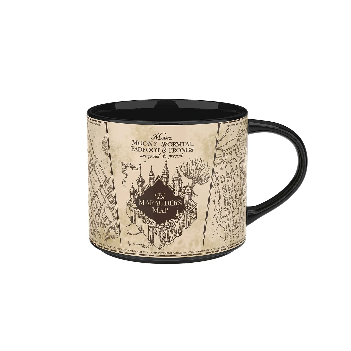Color Change Zak Designs 15oz Moderno Mug, Harry Potter Marauders Map