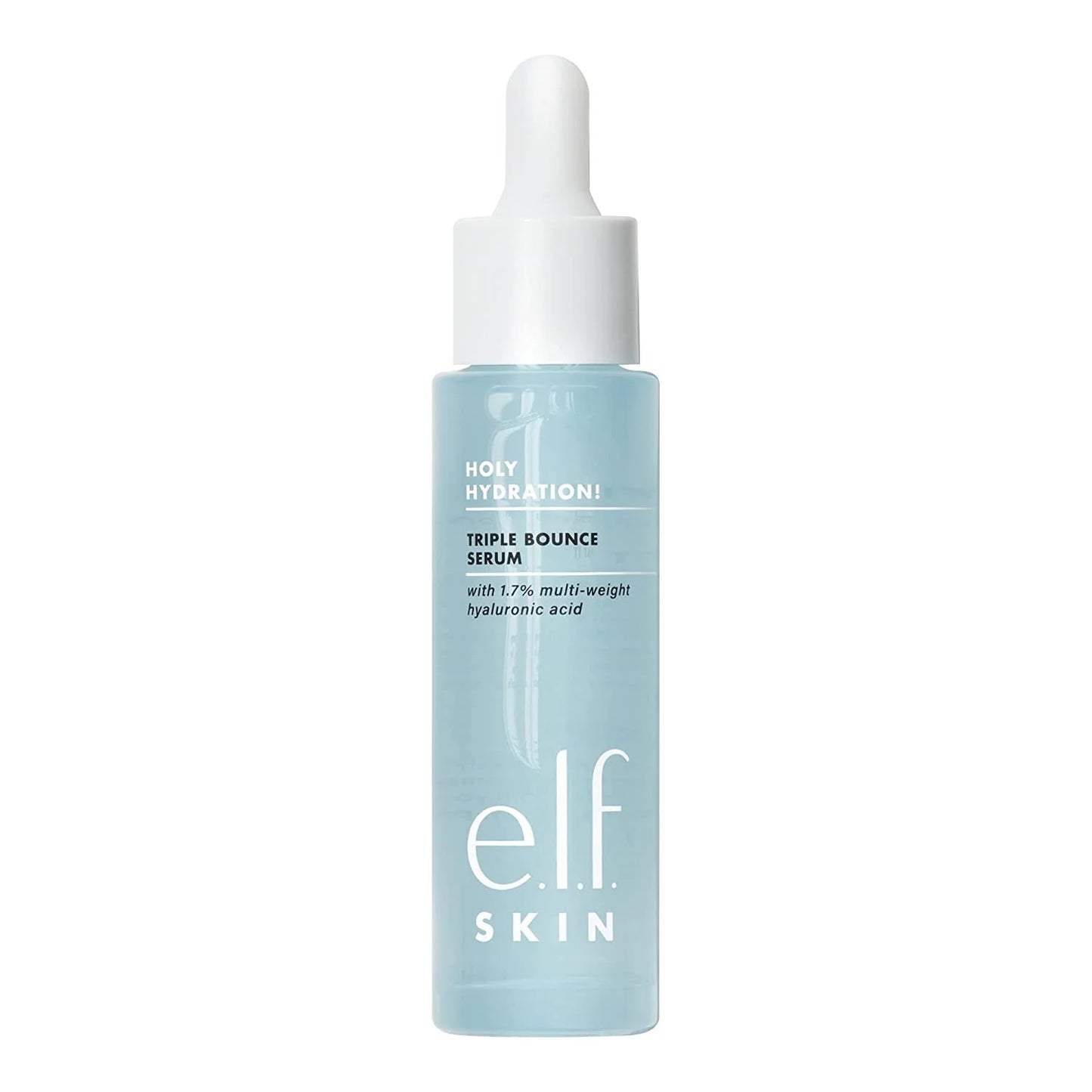 e.l.f. ¡Hidratación Sagrada de la Piel! Suero Triple Rebote, 1.0 fl oz