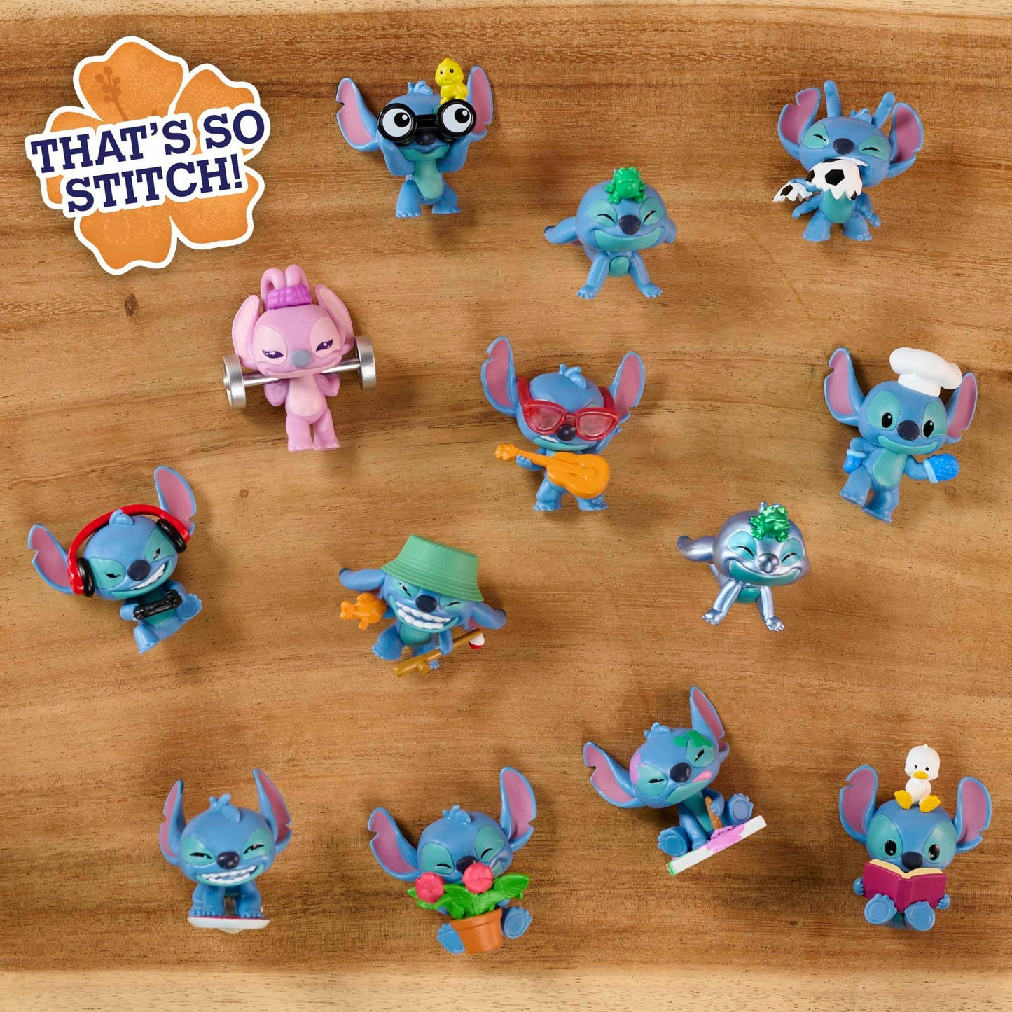 Disney Stitch Thats So Stitch Figuras Coleccionables, Juguetes para Niños a Partir de 3 Años