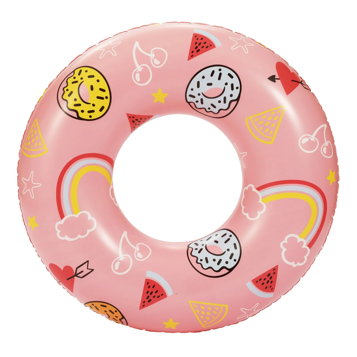 Bluescape Flotador Inflable para Piscina con Tubo de Natación Pink Sweets, para Niños, de 9 Años en Adelante, Unisex