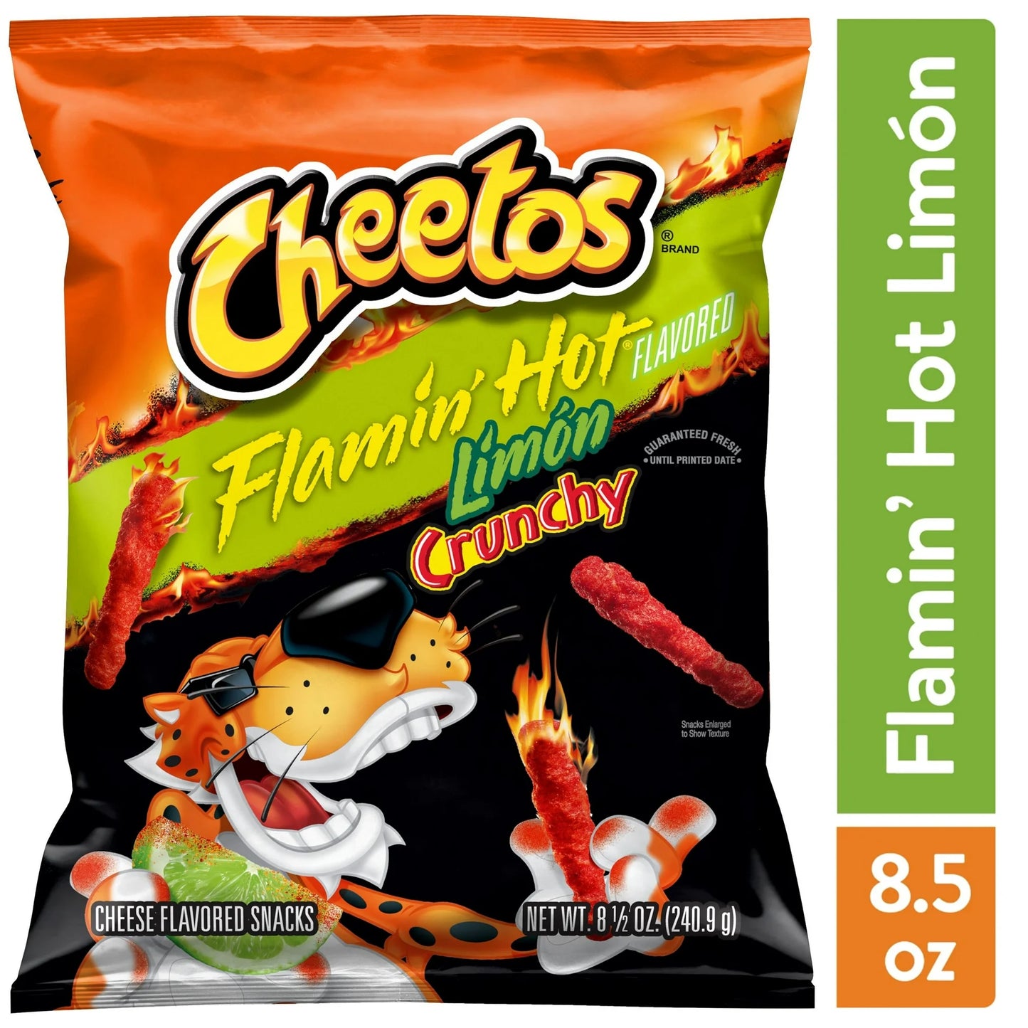 Cheetos, Snacks Crujientes y Picantes con Sabor a Queso, Bolsa de 8.5 oz