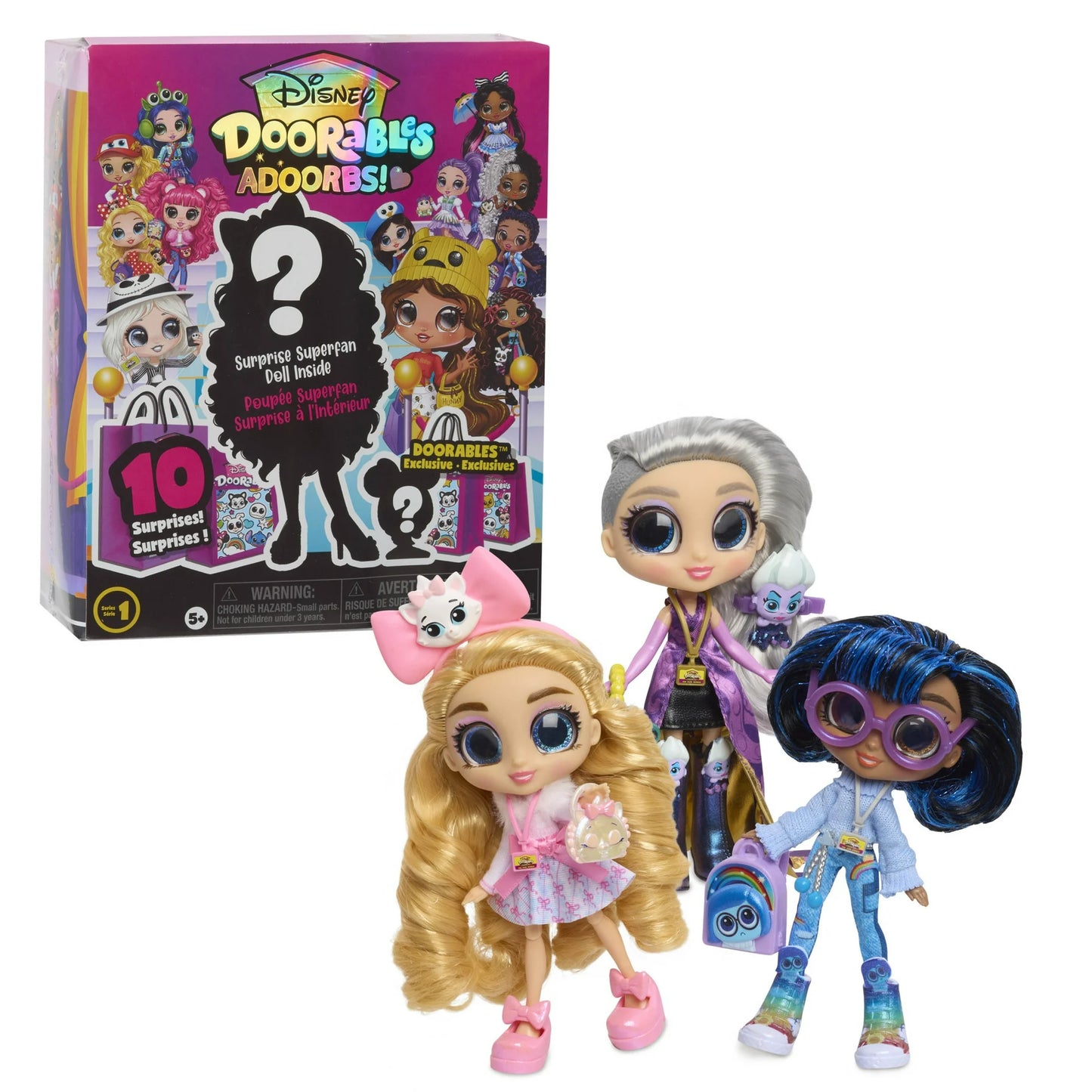 Disney Doorables Muñecas Aldoorbs, Muñecas Coleccionables y de Moda, Inspiradas en Disney Characters, Juguetes para Niños a Partir de 5 Años