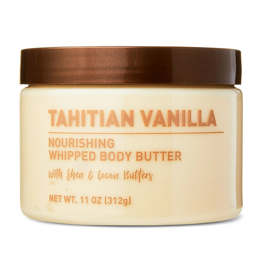 Equate Tahitian Vanilla Nourishing Whipped Body Butter, 11oz