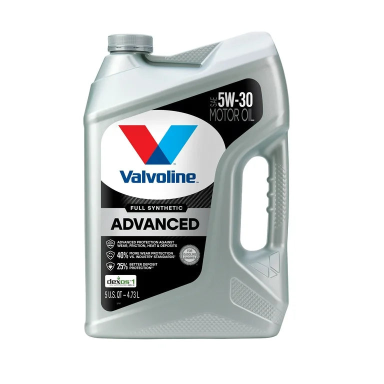 Valvoline Advanced Full Synthetic Aceite de Motor 5W-30 5 QT