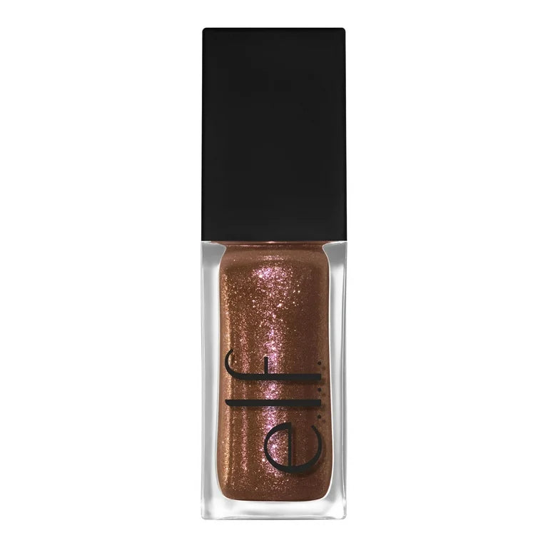 e.l.f Glow Reviver Lip Oil Glimmer - Chocoluxe - 0.25 fl oz