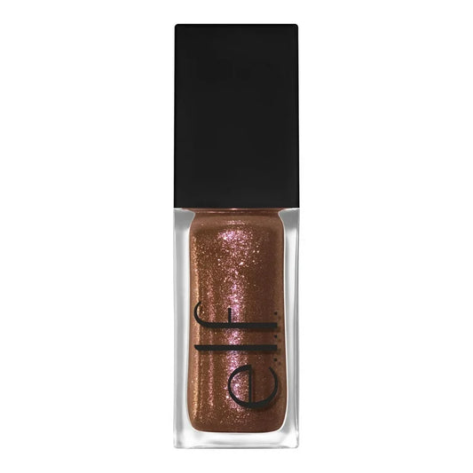 e.l.f Glow Reviver Lip Oil Glimmer - Chocoluxe - 0.25 fl oz