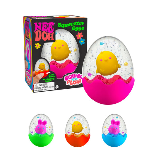 Schylling NeeDoh Squeezter Egg, Squishable & Soft Novelty Toy, Children Ages 3+ 4.2 estrellas de 25 opiniones (4.2)| 25 calificaciones