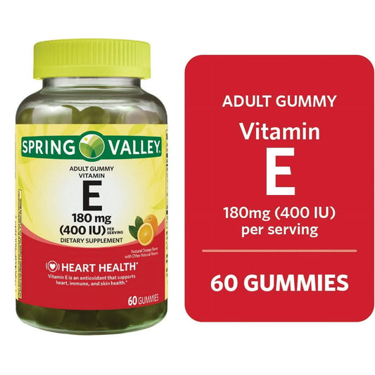 Spring Valley Gomitas con Vitamina E 60 Unidades