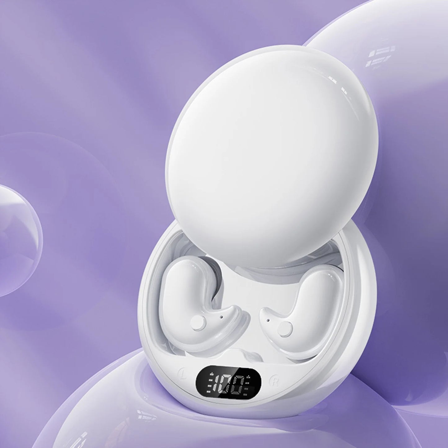 VibHome Auriculares Inalámbricos Bluetooth color blanco