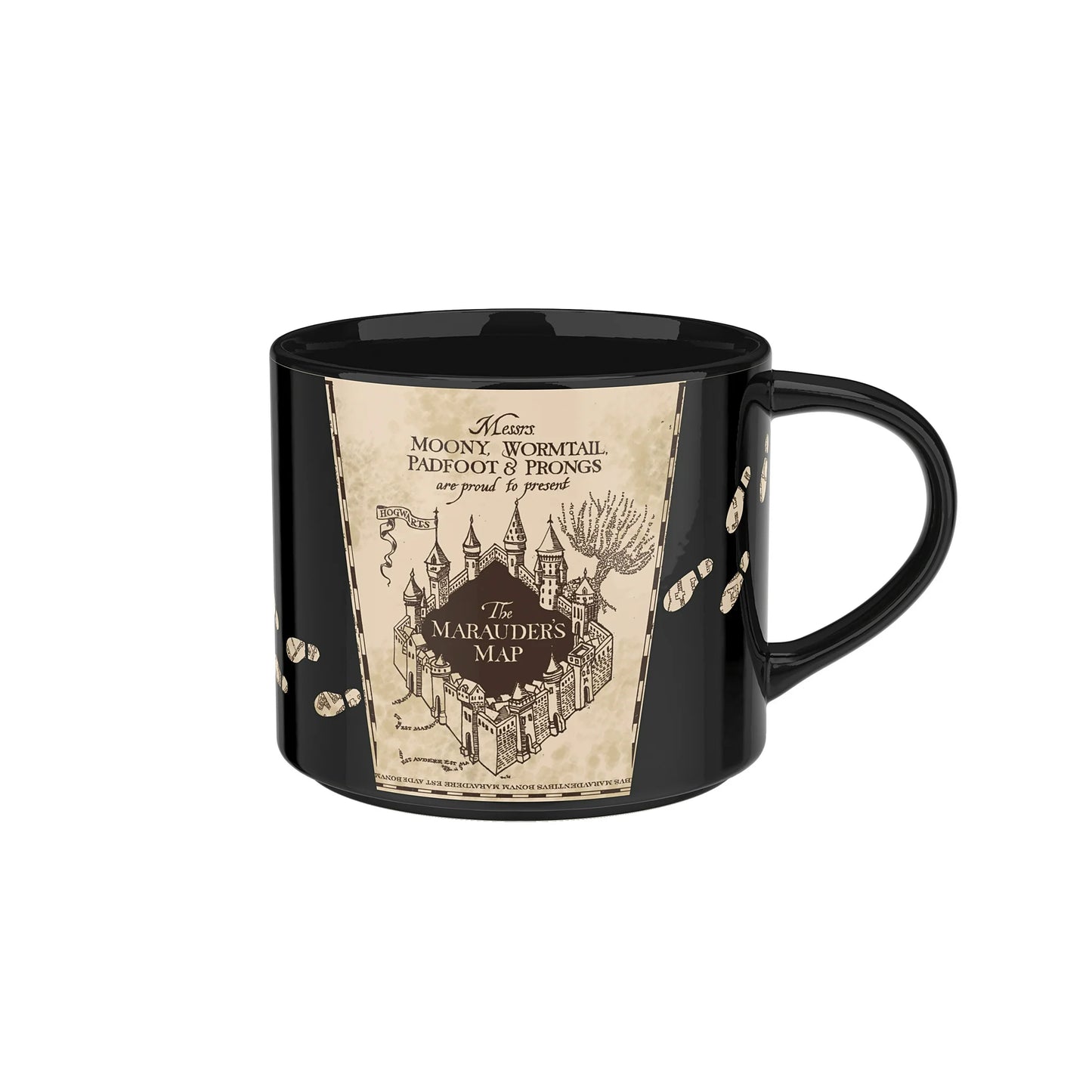 Color Change Zak Designs 15oz Moderno Mug, Harry Potter Marauders Map