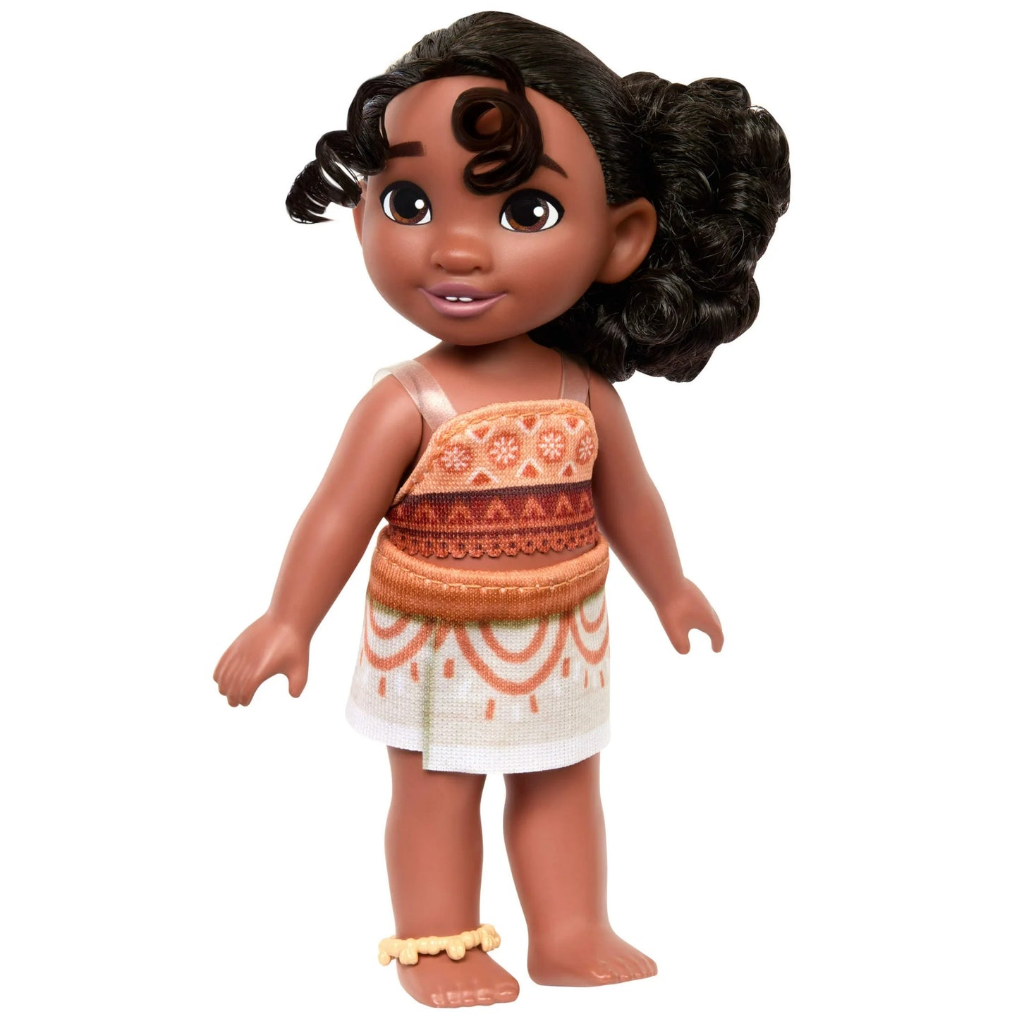 Disney Moana Muñeca 2 Simea con Accesorio para Tobillera y Conjunto Extraíble, Inspirada en la Película